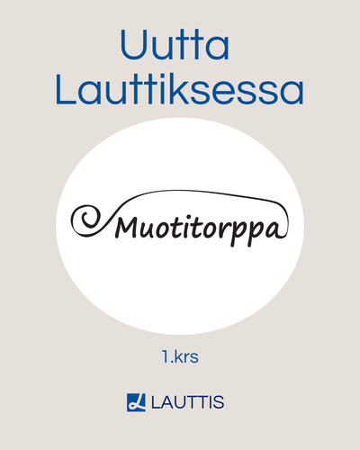 Muotitorppa avaa Pop-upin Lauttiksen 1. kerrokseen
